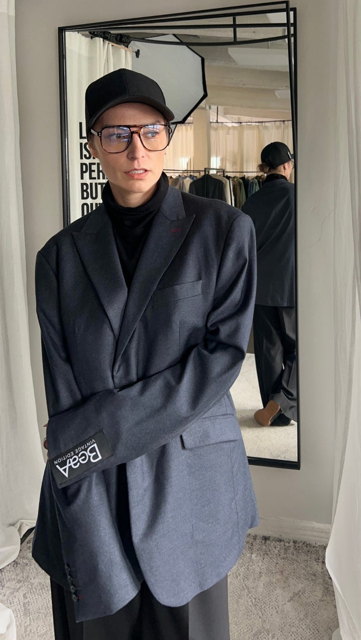 Vintage jacket "Alcantara" - BeaA - Be At Home with Yourself - jacket