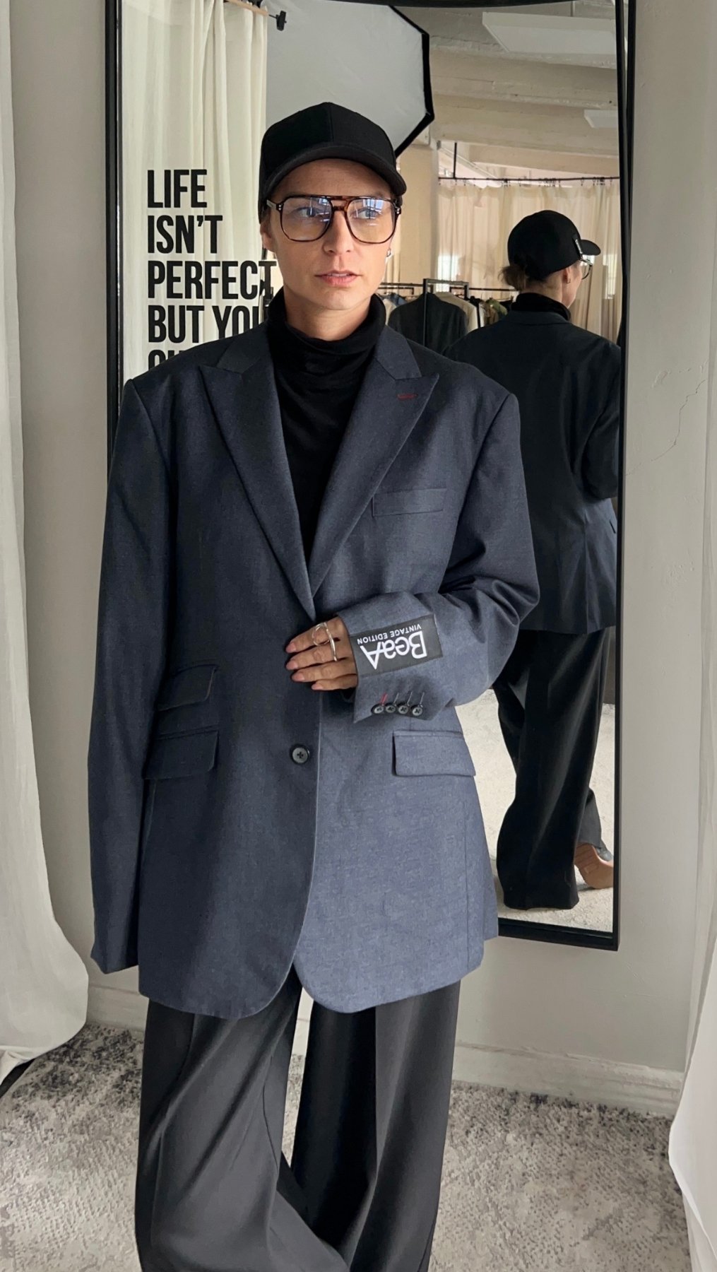 Vintage jacket "Alcantara" - BeaA - Be At Home with Yourself - jacket