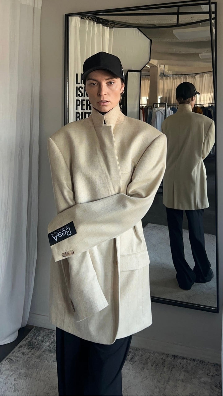 Vintage jacket "Dali" - BeaA - Be At Home with Yourself - jacket
