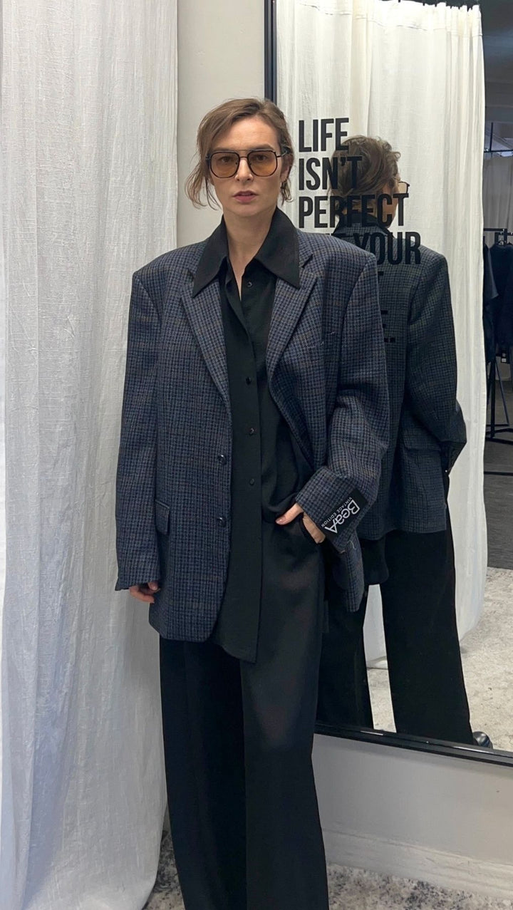 Vintage jacket "Edinburgh" - BeaA - Be At Home with Yourself - jacket