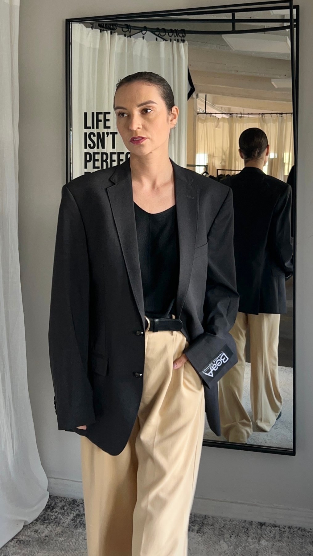 Vintage jacket "Nara" - BeaA - Be At Home with Yourself - jacket