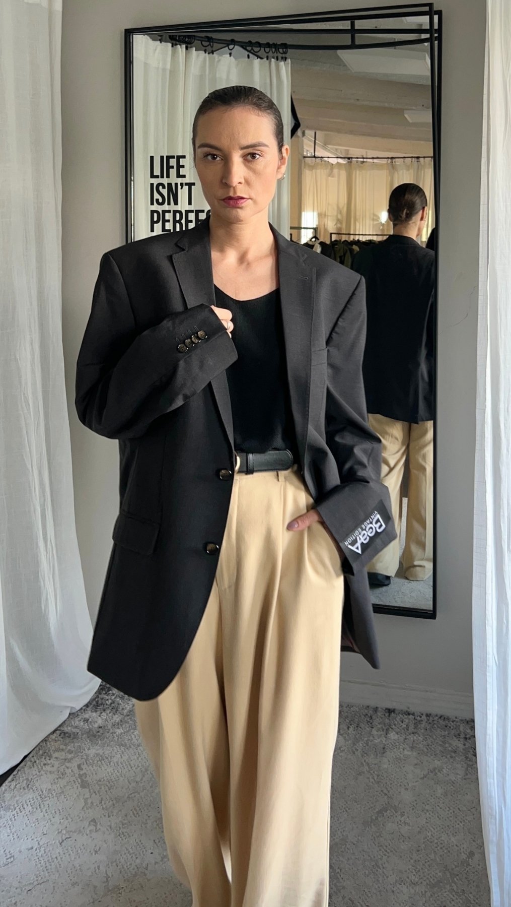 Vintage jacket "Nara" - BeaA - Be At Home with Yourself - jacket