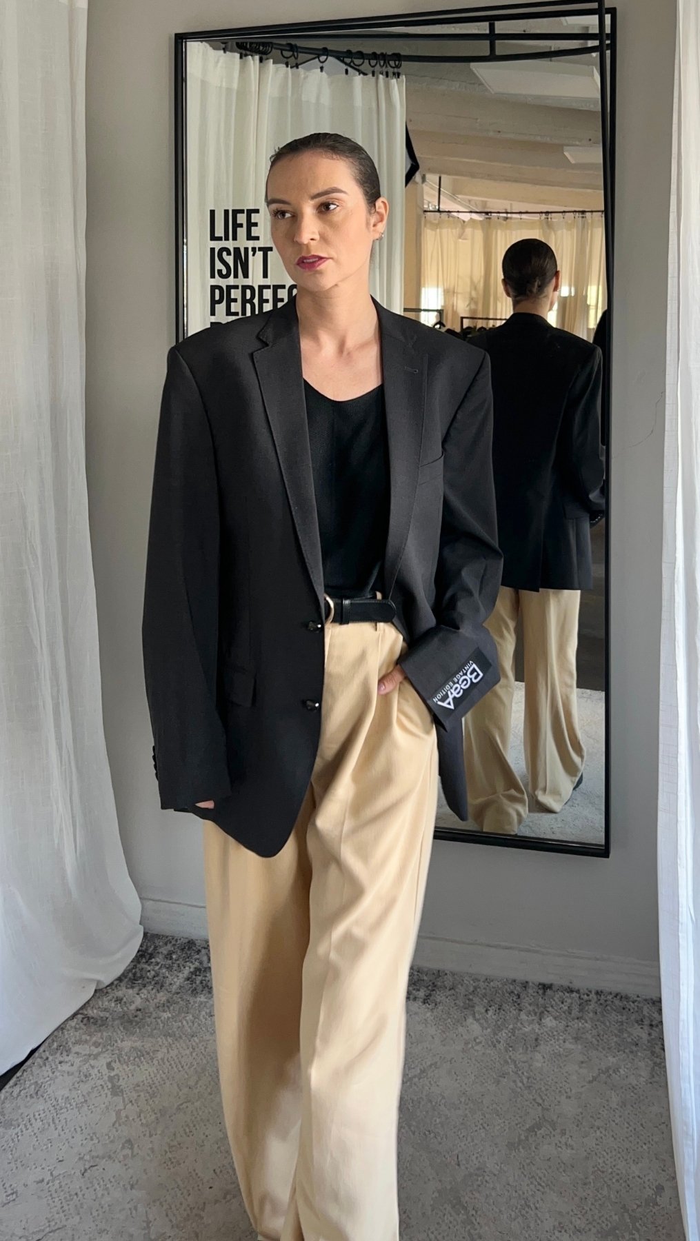Vintage jacket "Nara" - BeaA - Be At Home with Yourself - jacket