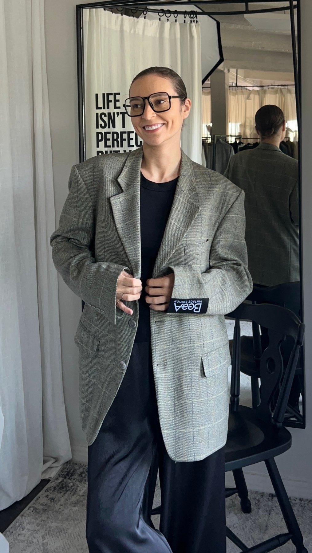 Vintage jacket "Oia" - BeaA - Be At Home with Yourself - jacket