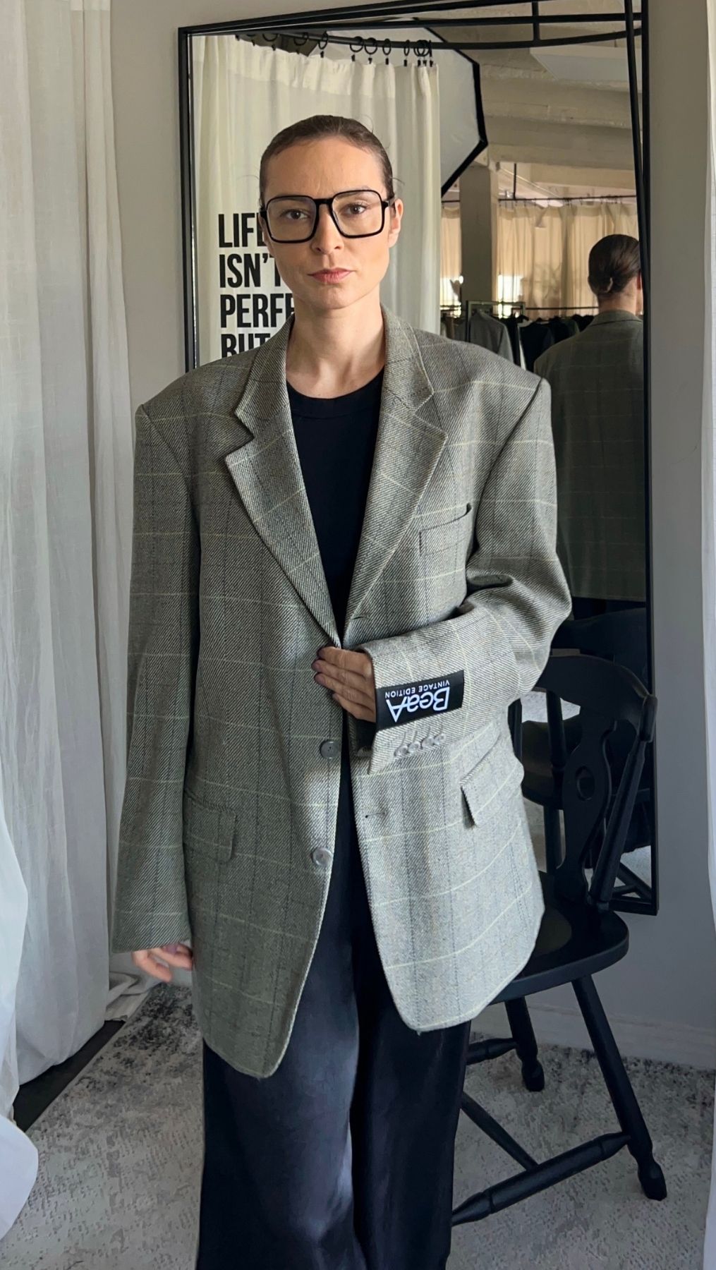 Vintage jacket "Oia" - BeaA - Be At Home with Yourself - jacket