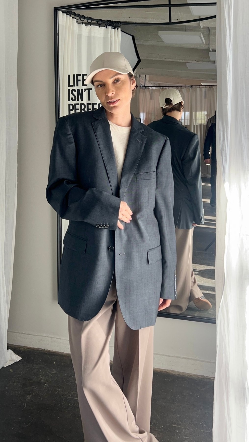 Vintage jacket "Saas - Fee" - BeaA - Be At Home with Yourself - jacket