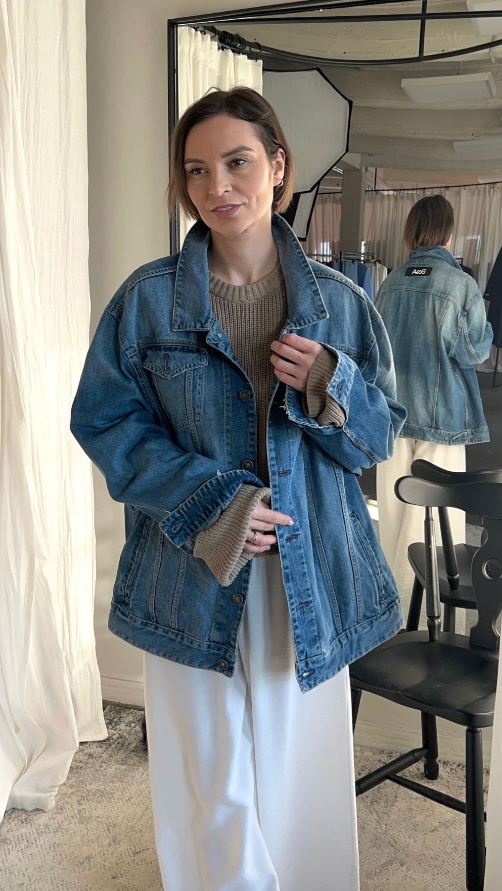 Vintage Jeans jacket "Albarracin" - BeaA - Be At Home with Yourself - jacket