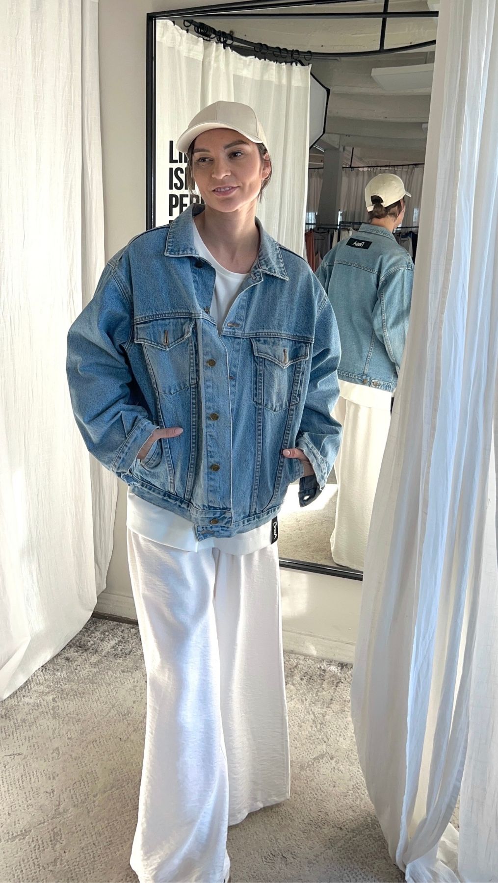 Vintage Jeans jacket "Albarracin" - BeaA - Be At Home with Yourself - jacket