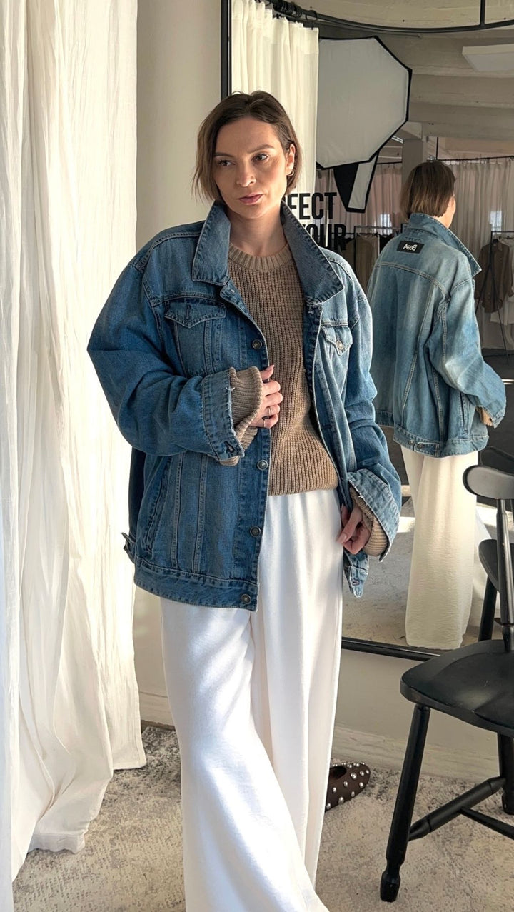 Vintage Jeans jacket "Albarracin" - BeaA - Be At Home with Yourself - jacket