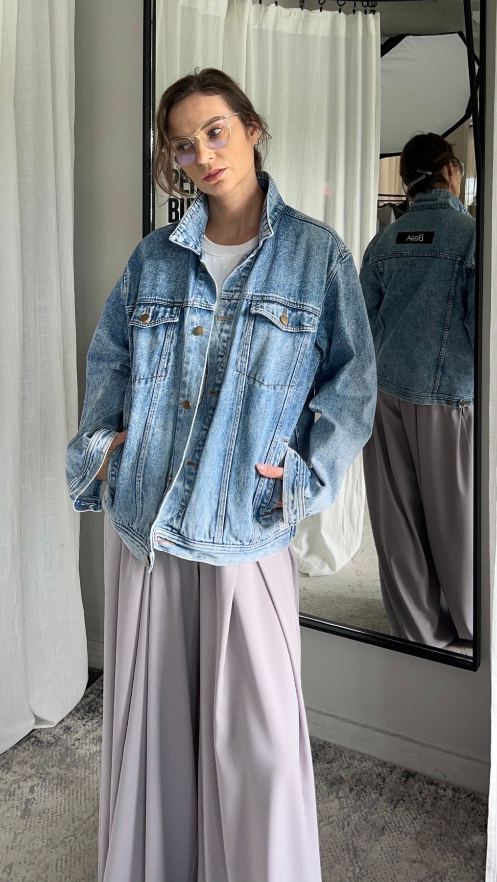Vintage Jeans jacket "Bellagio" - BeaA - Be At Home with Yourself - jacket