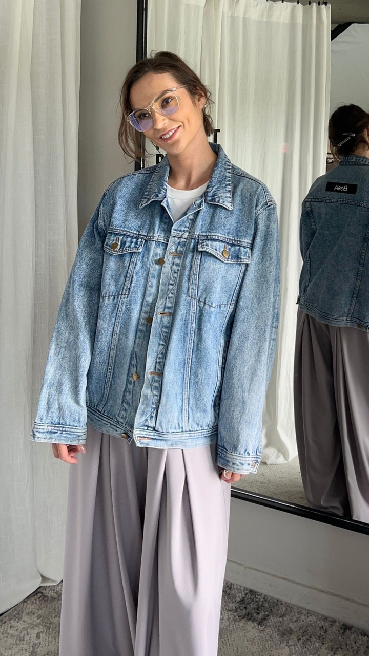 Vintage Jeans jacket "Bellagio" - BeaA - Be At Home with Yourself - jacket