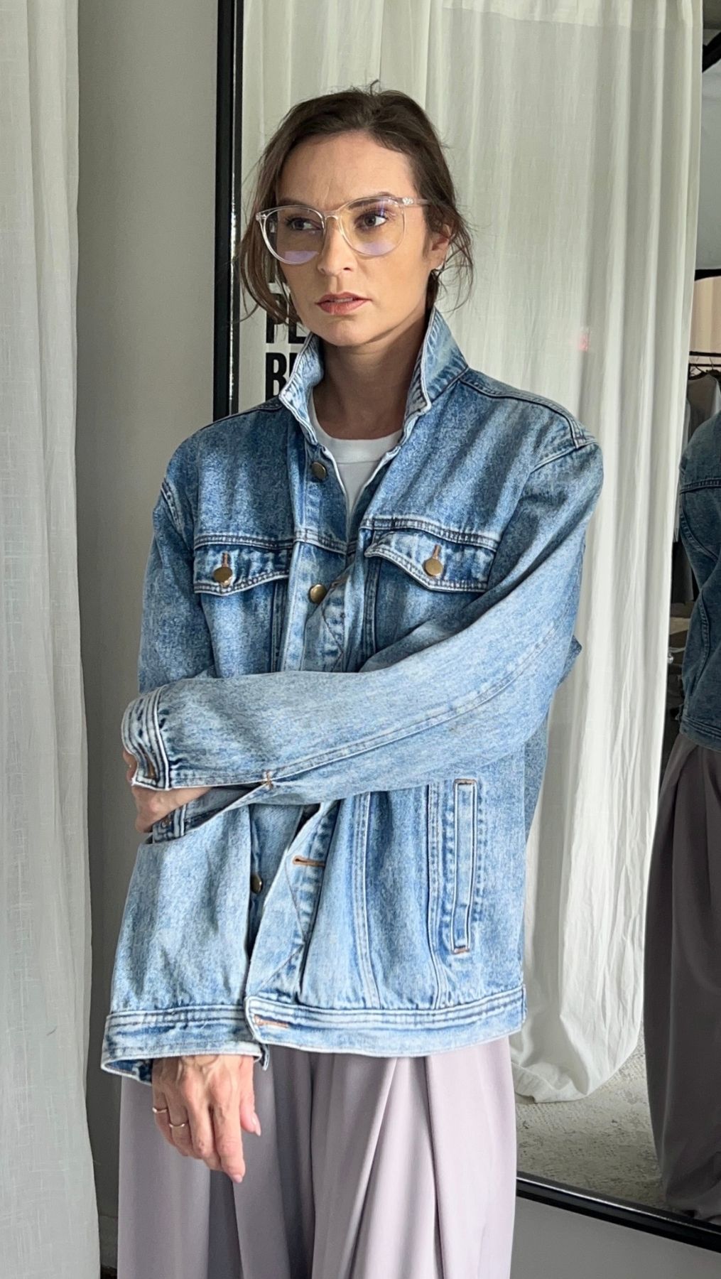 Vintage Jeans jacket "Bellagio" - BeaA - Be At Home with Yourself - jacket