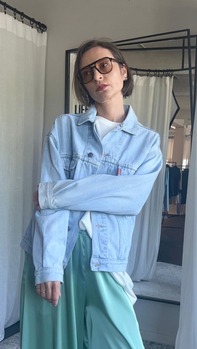 Vintage Jeans jacket "Bonn" - BeaA - Be At Home with Yourself - jacket
