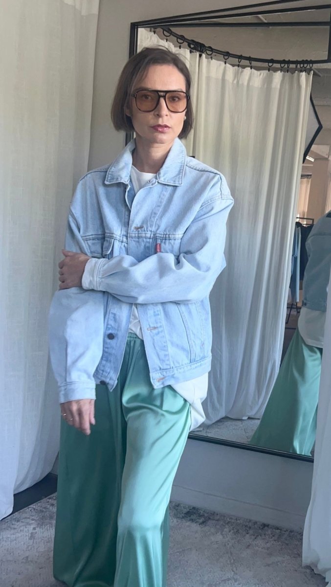 Vintage Jeans jacket "Bonn" - BeaA - Be At Home with Yourself - jacket