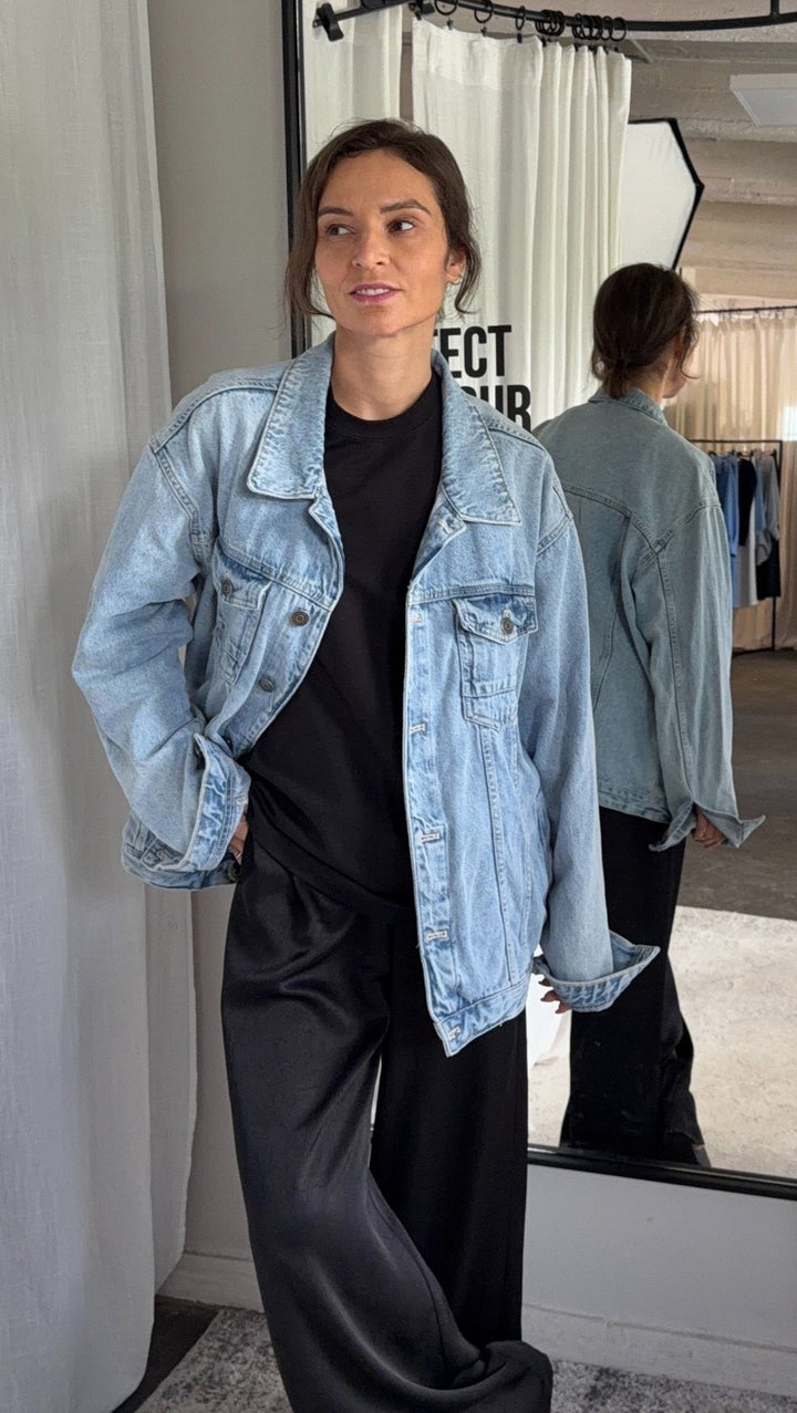 Vintage Jeans jacket "Brno" - BeaA - Be At Home with Yourself - jacket