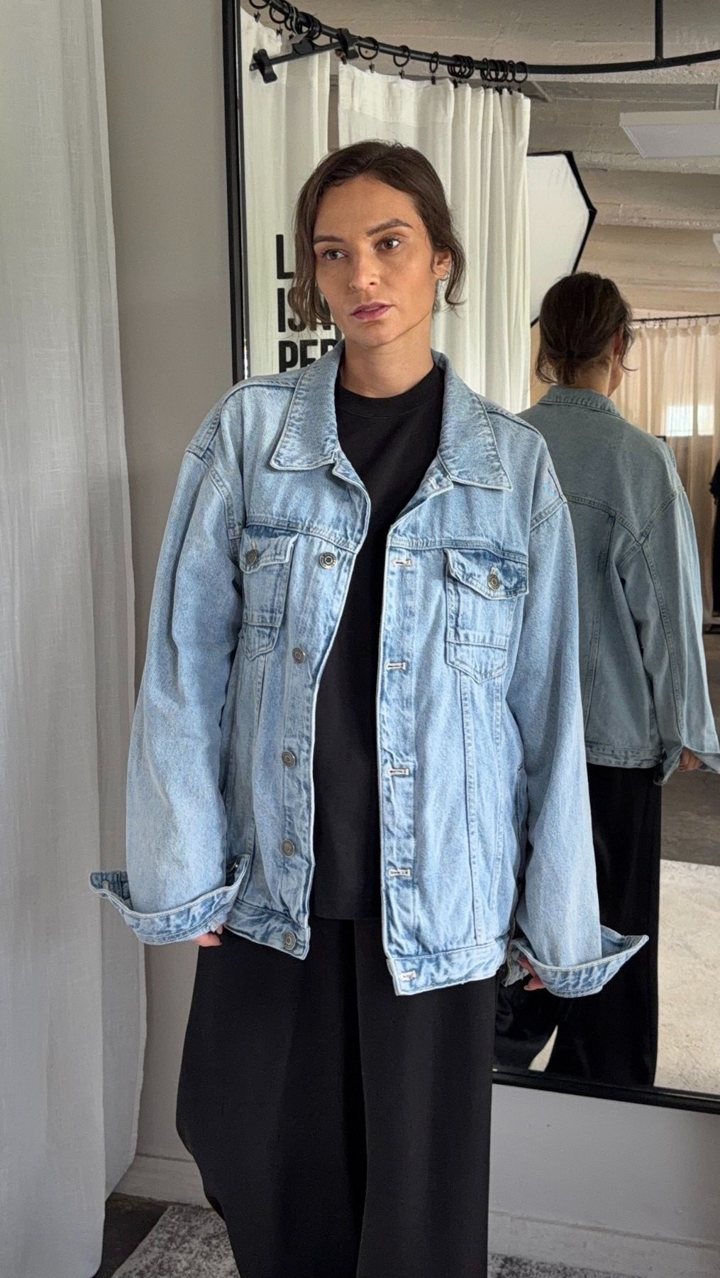 Vintage Jeans jacket "Brno" - BeaA - Be At Home with Yourself - jacket