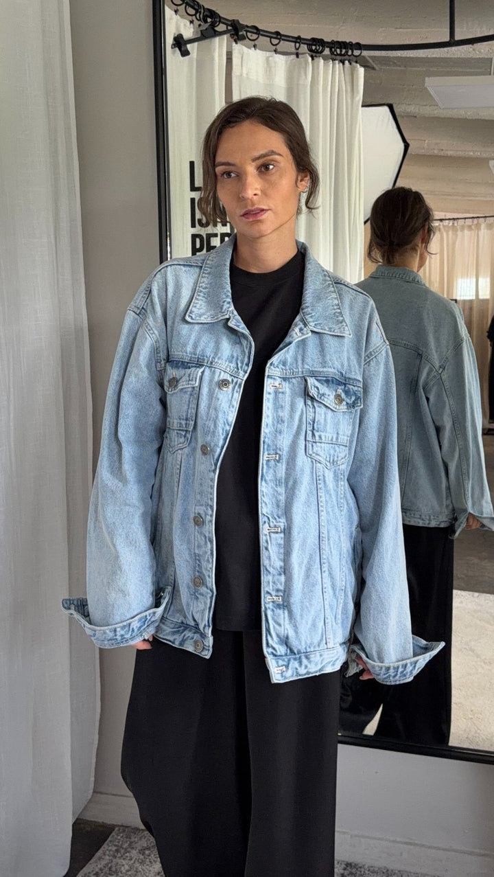 Vintage Jeans jacket "Brno" - BeaA - Be At Home with Yourself - jacket