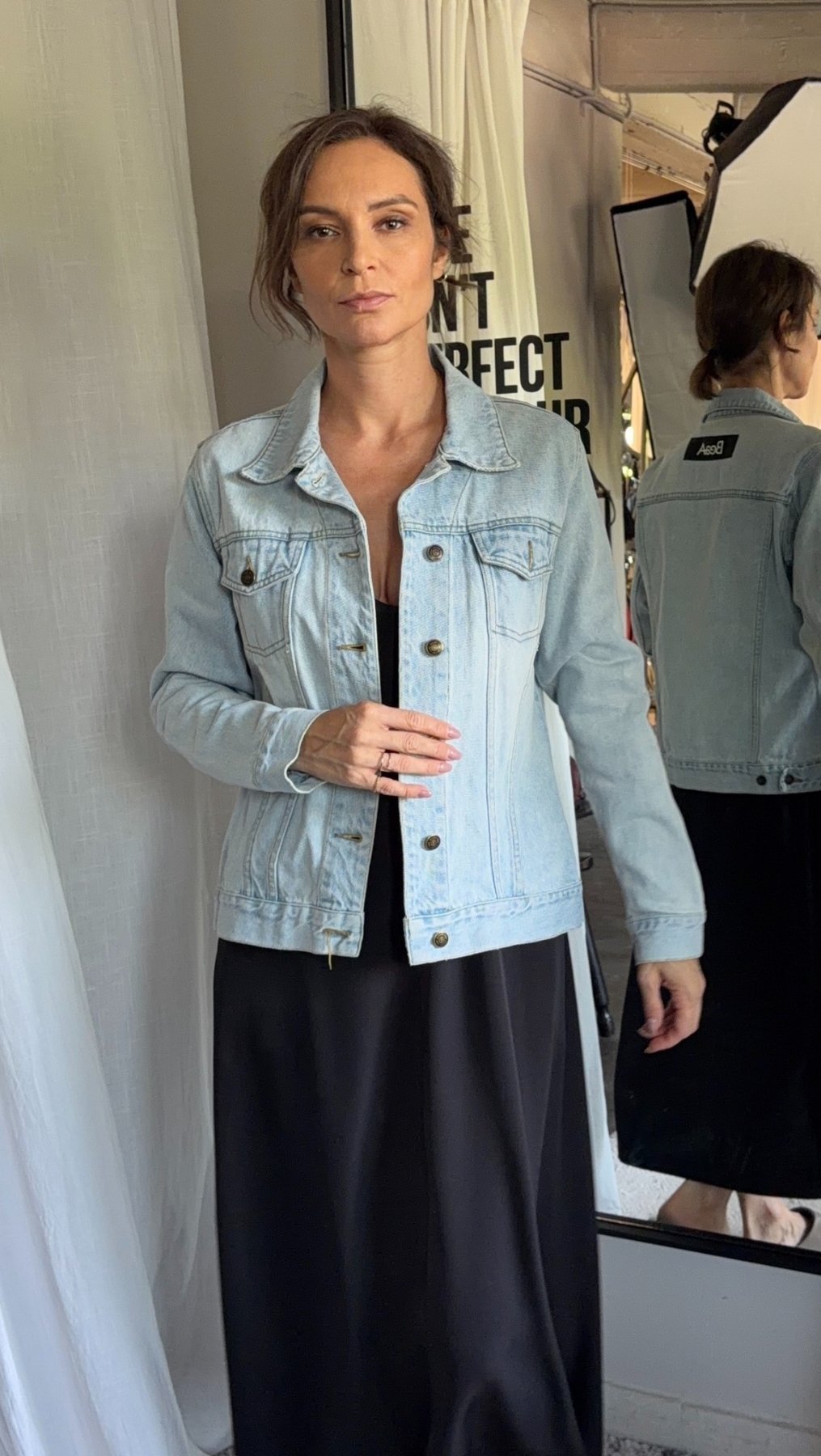 Vintage Jeans jacket "Madeira" - BeaA - Be At Home with Yourself - jacket