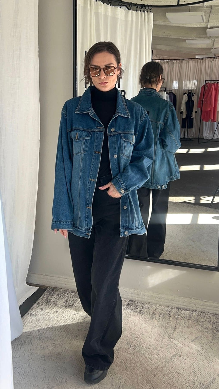 Vintage Jeans jacket "Monsanto" - BeaA - Be At Home with Yourself - jacket