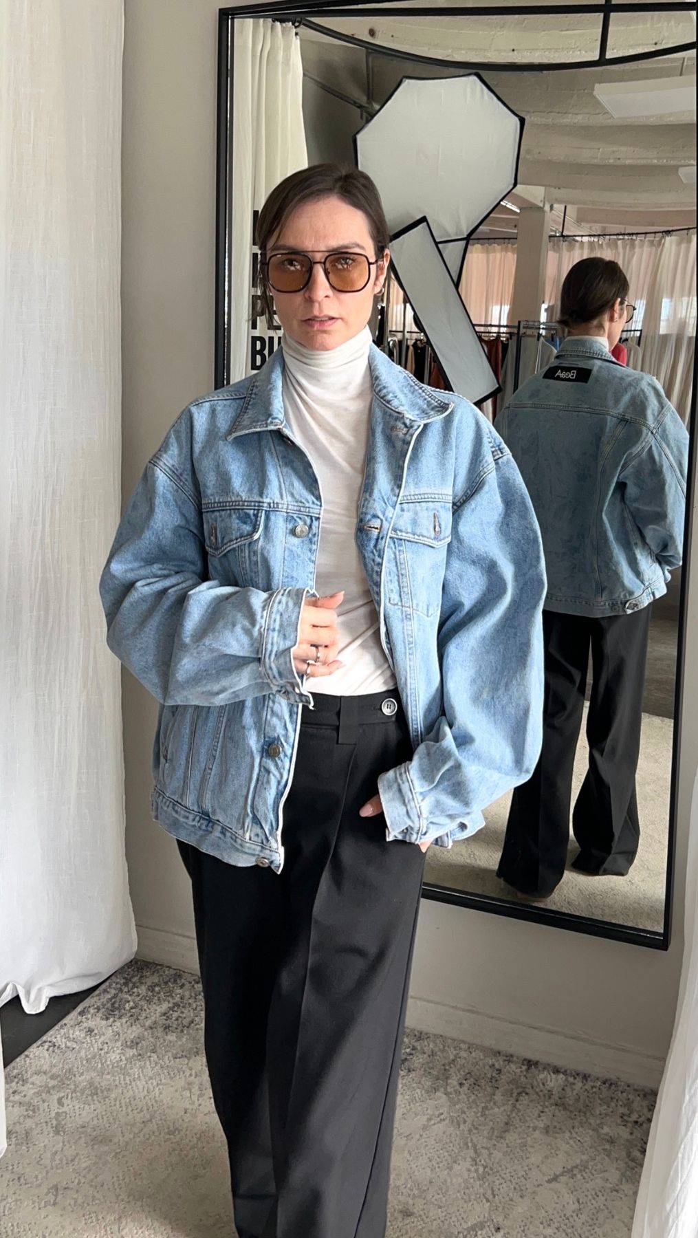 Vintage Jeans jacket "Naples" - BeaA - Be At Home with Yourself - jacket