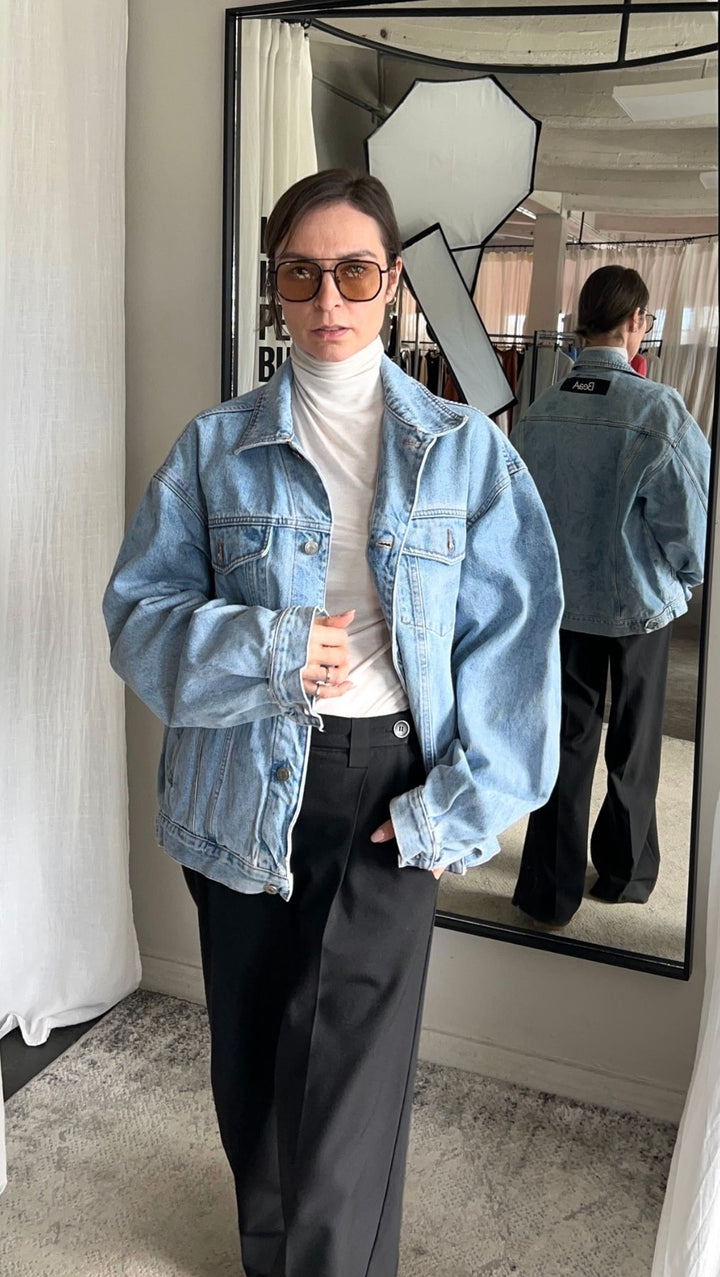 Vintage Jeans jacket "Naples" - BeaA - Be At Home with Yourself - jacket
