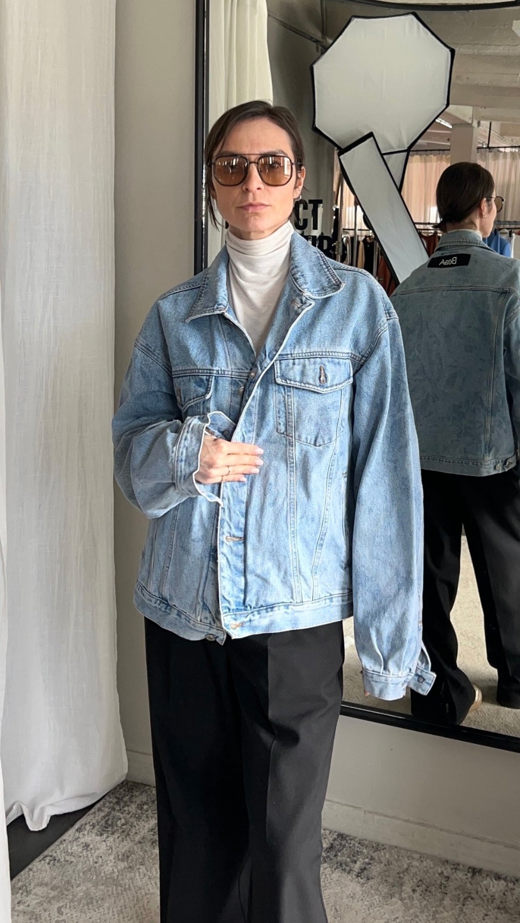 Vintage Jeans jacket "Naples" - BeaA - Be At Home with Yourself - jacket
