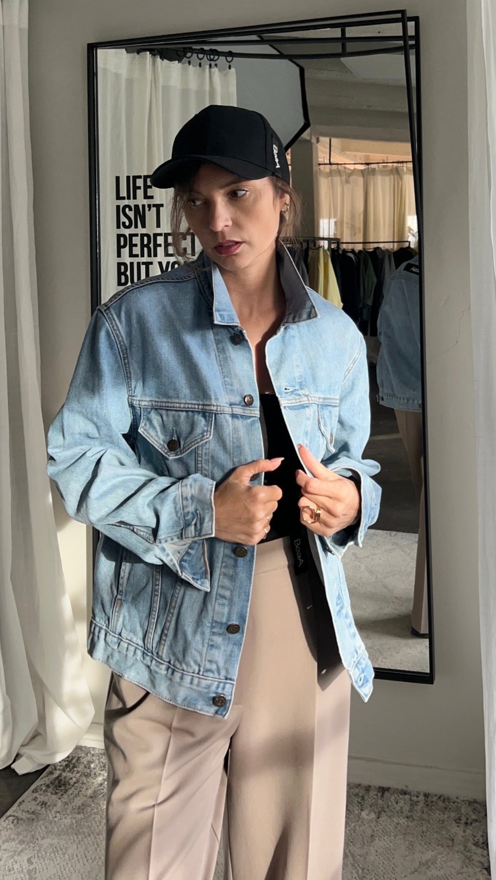 Vintage Jeans jacket "Portree" - BeaA - Be At Home with Yourself - jacket