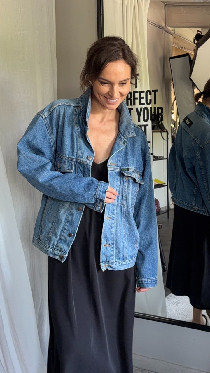 Vintage Jeans jacket "Rosario" - BeaA - Be At Home with Yourself - jacket