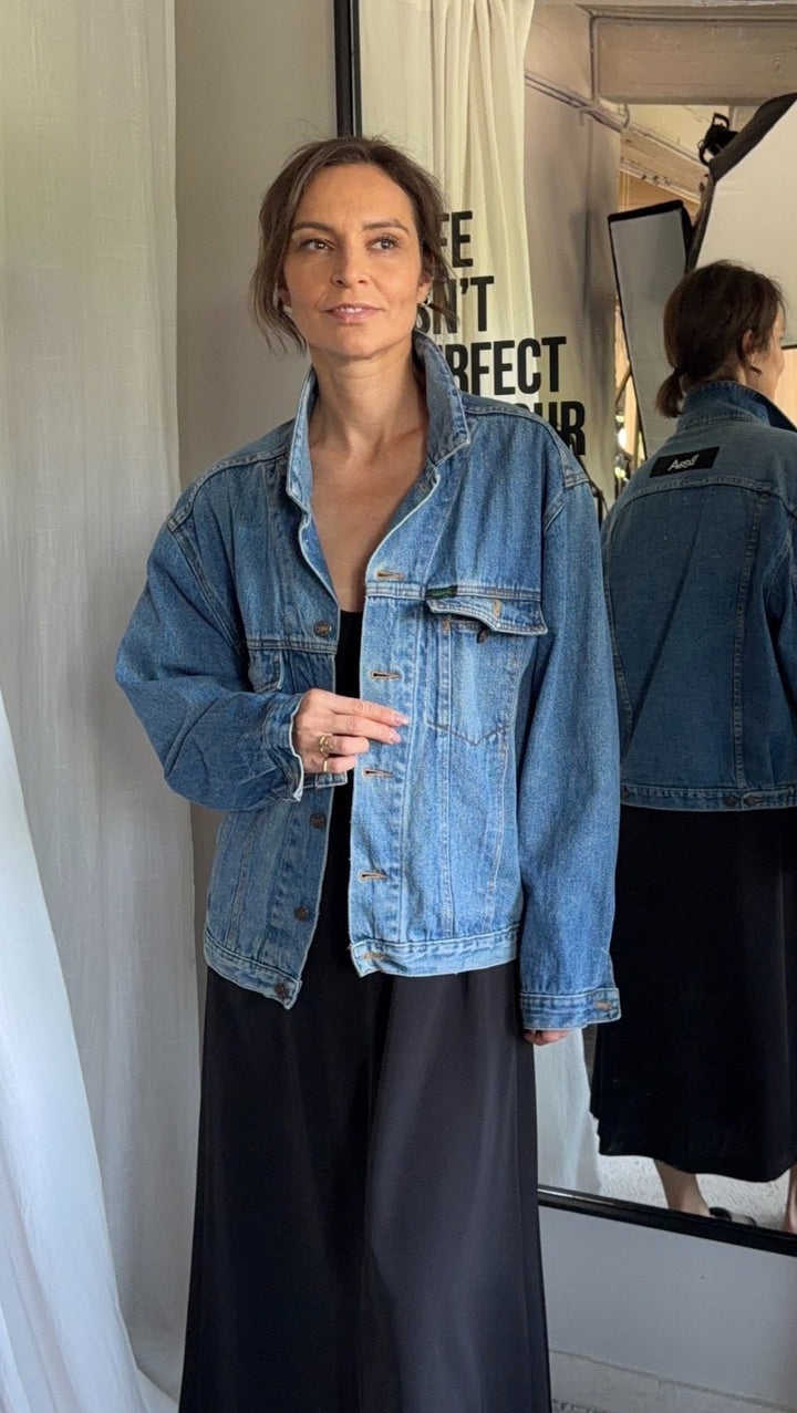 Vintage Jeans jacket "Rosario" - BeaA - Be At Home with Yourself - jacket