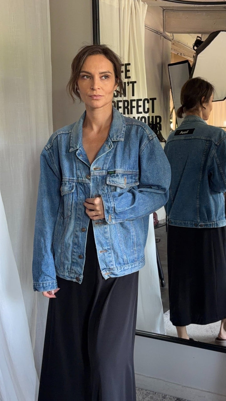 Vintage Jeans jacket "Rosario" - BeaA - Be At Home with Yourself - jacket