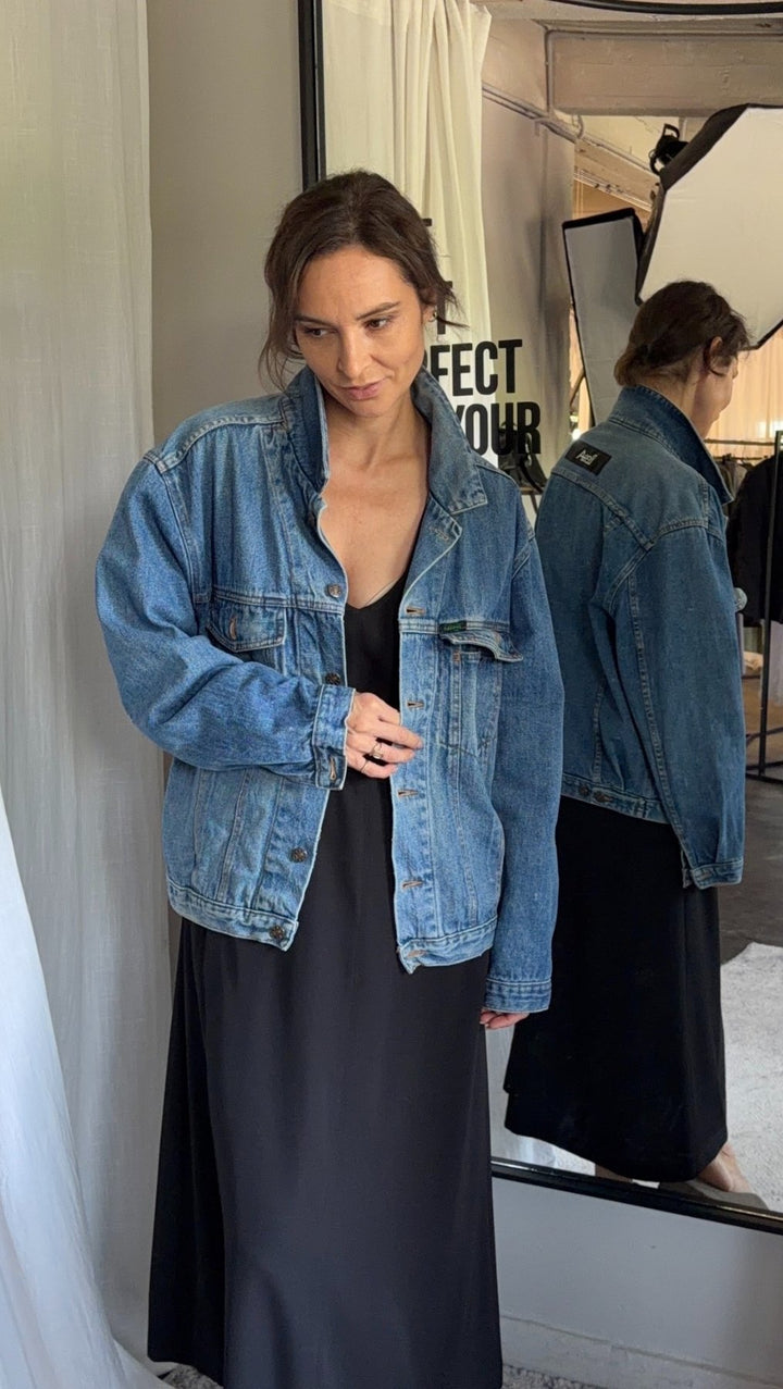Vintage Jeans jacket "Rosario" - BeaA - Be At Home with Yourself - jacket