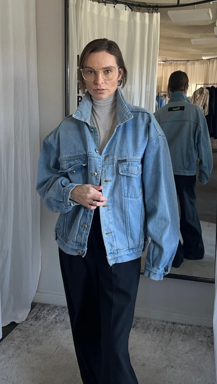 Vintage Jeans jacket "Rosario" - BeaA - Be At Home with Yourself - jacket