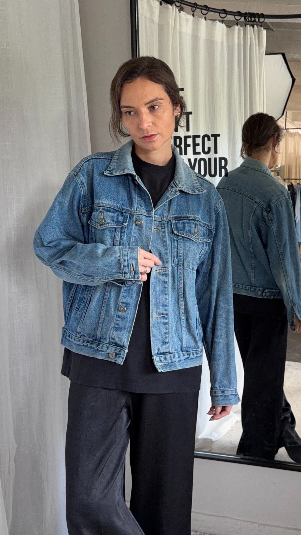 Vintage Jeans jacket "Seville" - BeaA - Be At Home with Yourself - jacket