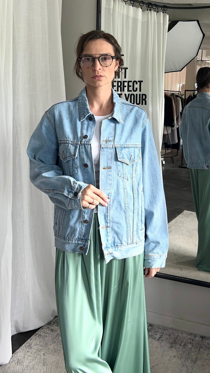 Vintage Jeans jacket "Sitges" - BeaA - Be At Home with Yourself - jacket