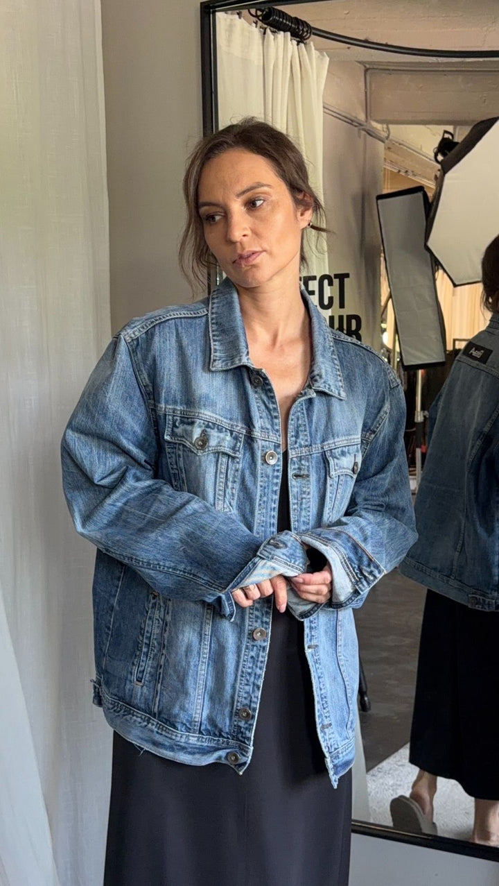 Vintage Jeans jacket "Sitges" - BeaA - Be At Home with Yourself - jacket