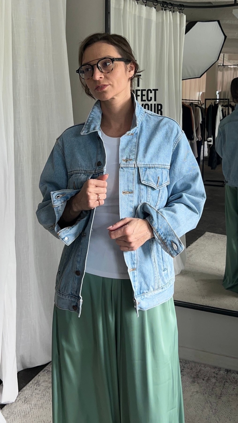 Vintage Jeans jacket "Sitges" - BeaA - Be At Home with Yourself - jacket