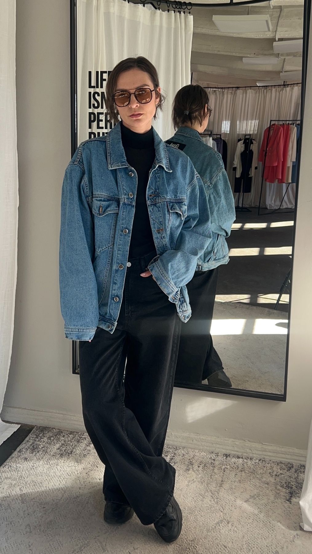 Vintage Jeans jacket "Sitges" - BeaA - Be At Home with Yourself - jacket