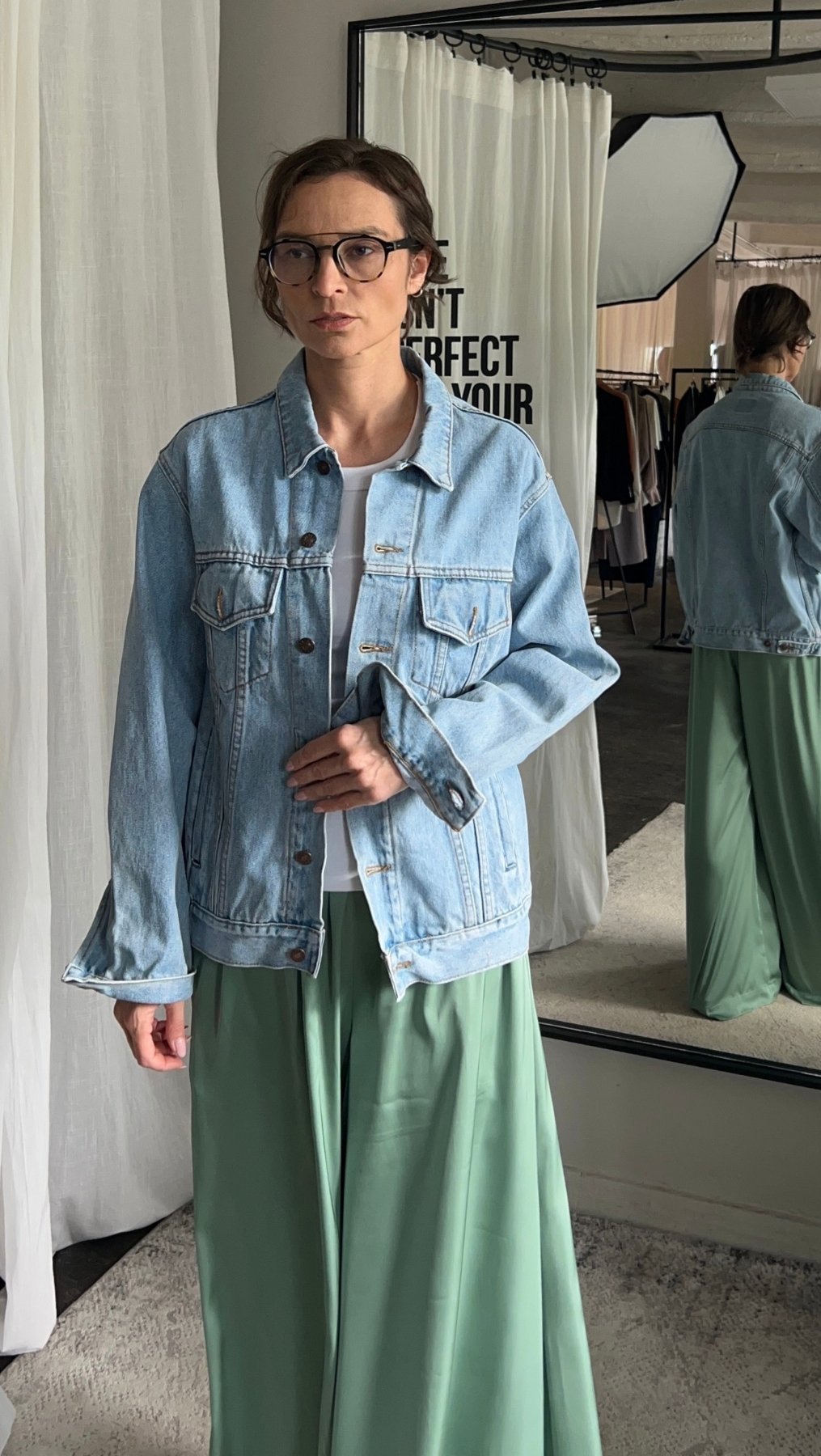 Vintage Jeans jacket "Sitges" - BeaA - Be At Home with Yourself - jacket
