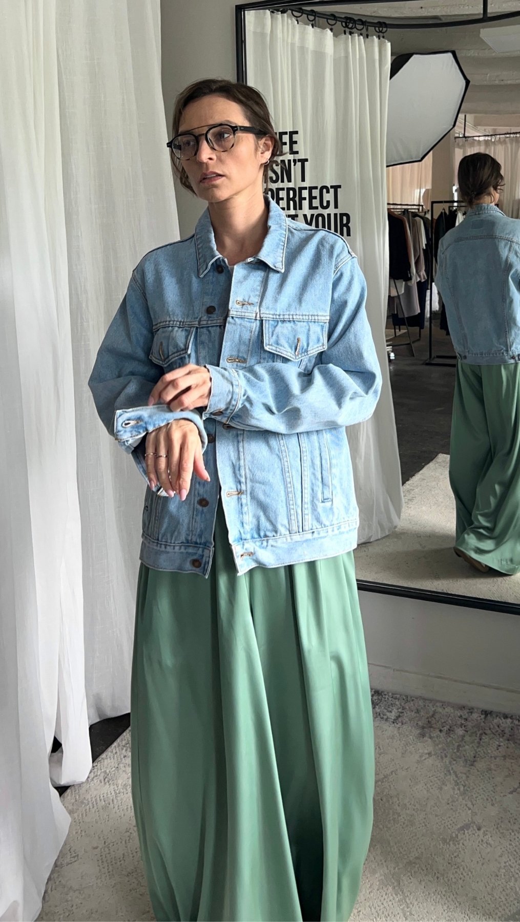 Vintage Jeans jacket "Sitges" - BeaA - Be At Home with Yourself - jacket
