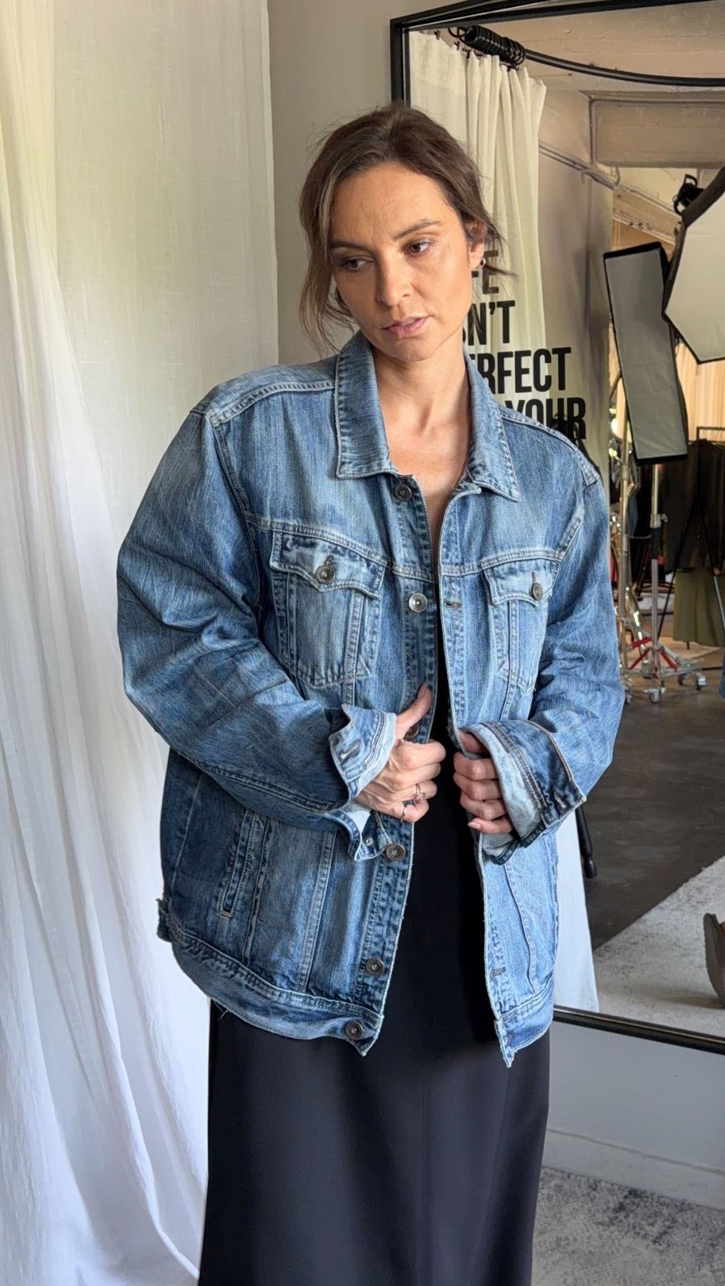 Vintage Jeans jacket "Sitges" - BeaA - Be At Home with Yourself - jacket