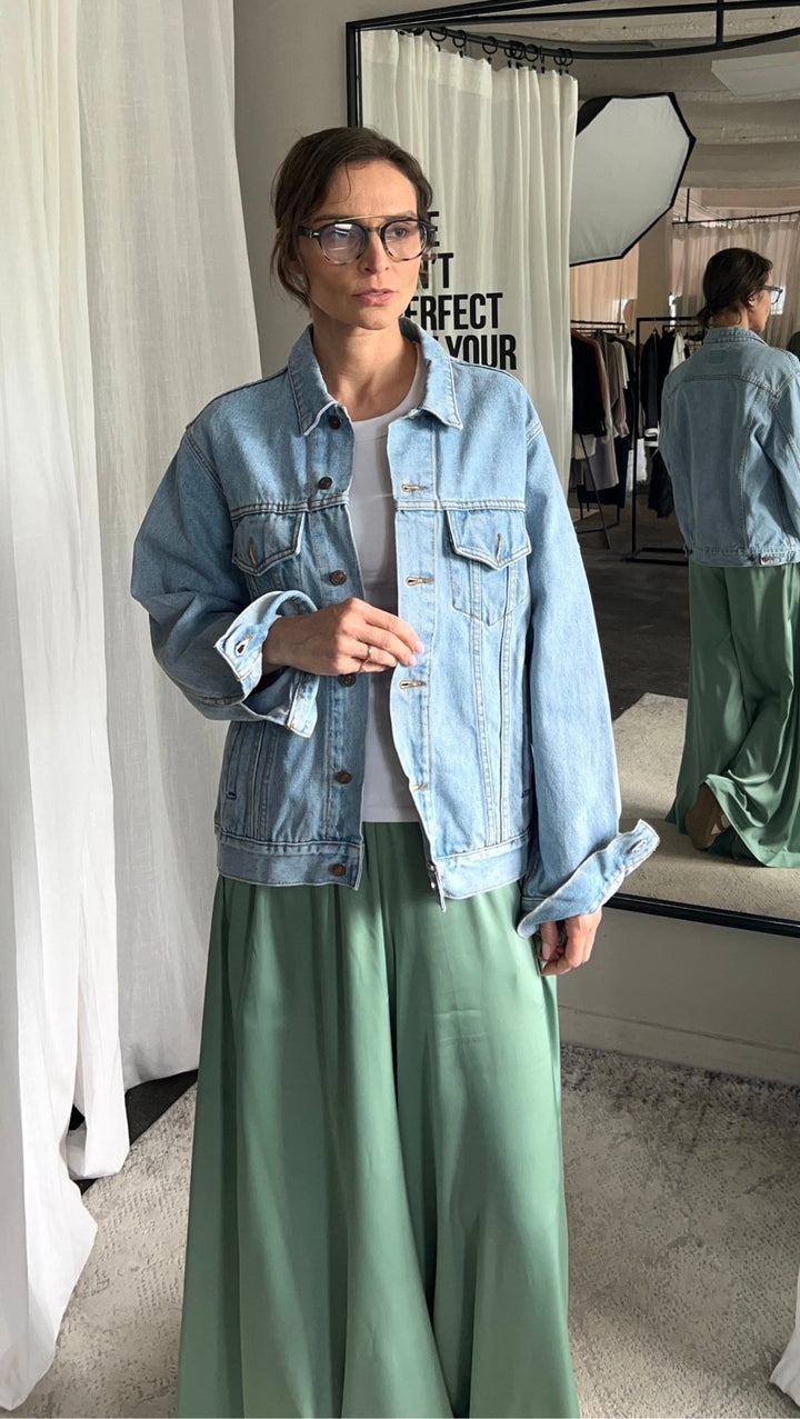 Vintage Jeans jacket "Sitges" - BeaA - Be At Home with Yourself - jacket