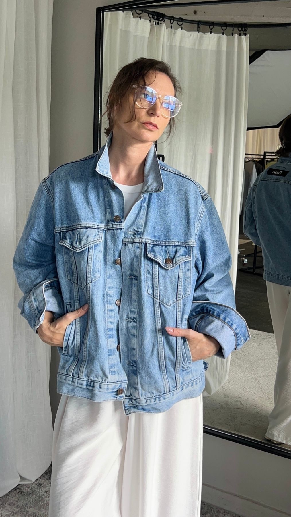 Vintage Jeans jacket "Stowe" - BeaA - Be At Home with Yourself - jacket