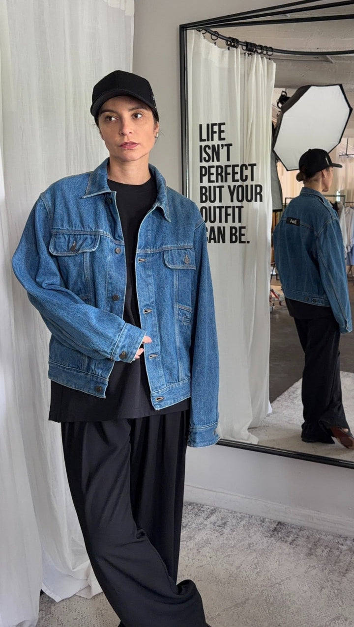 Vintage Jeans jacket "Taoira" - BeaA - Be At Home with Yourself - jacket