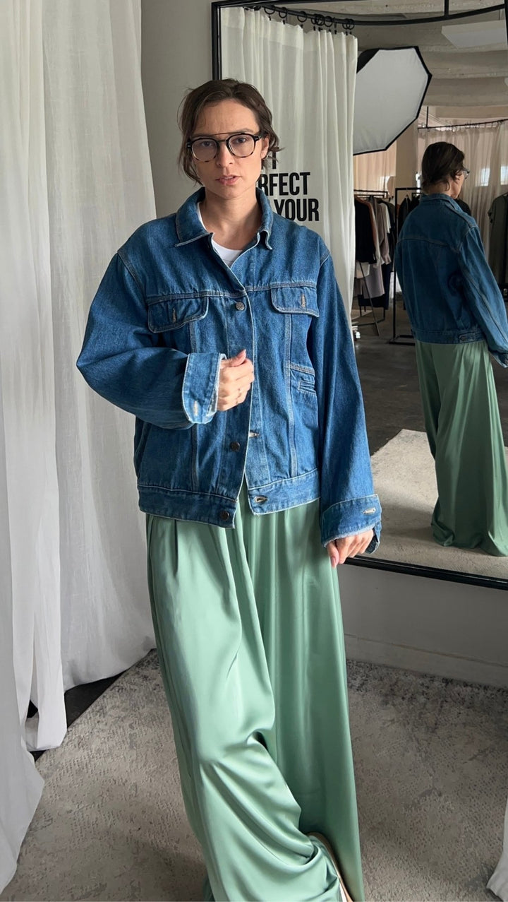 Vintage Jeans jacket "Taoira" - BeaA - Be At Home with Yourself - jacket