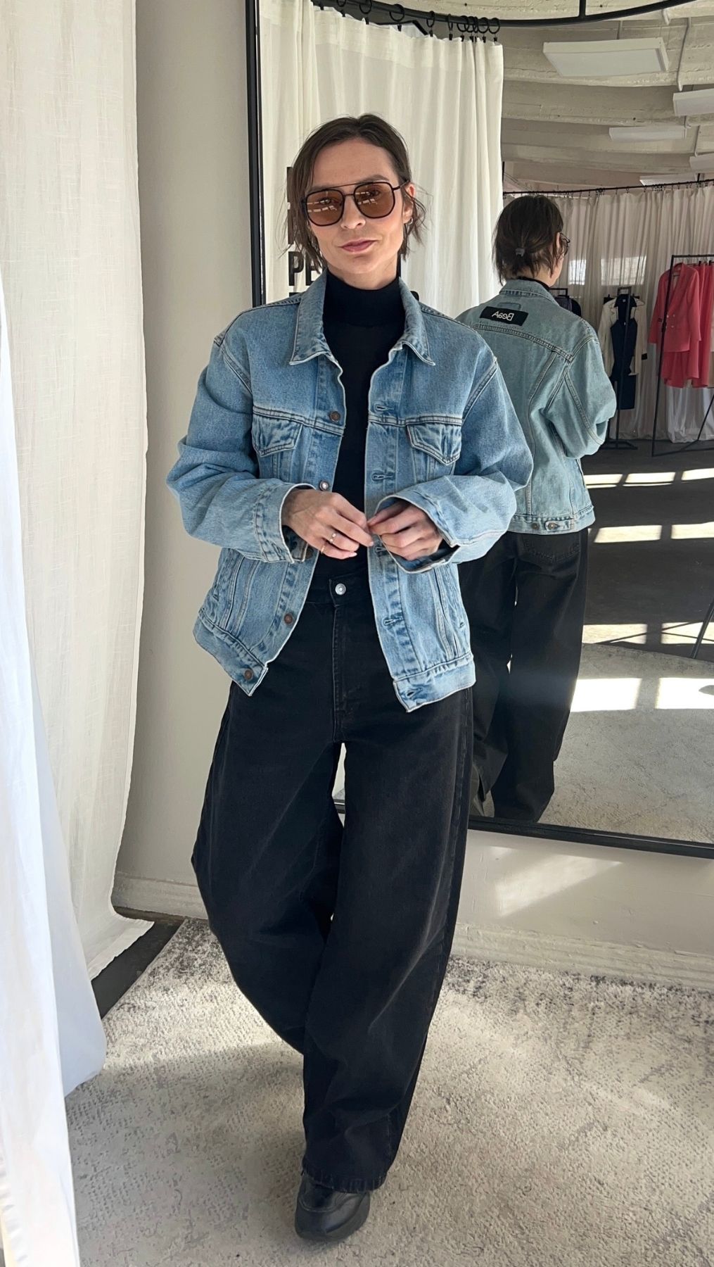 Vintage Jeans jacket "Taoira" - BeaA - Be At Home with Yourself - jacket