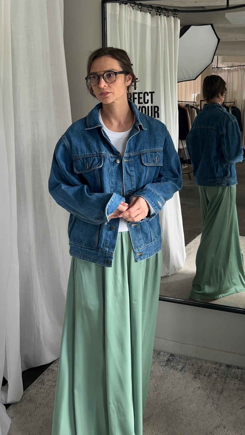Vintage Jeans jacket "Taoira" - BeaA - Be At Home with Yourself - jacket