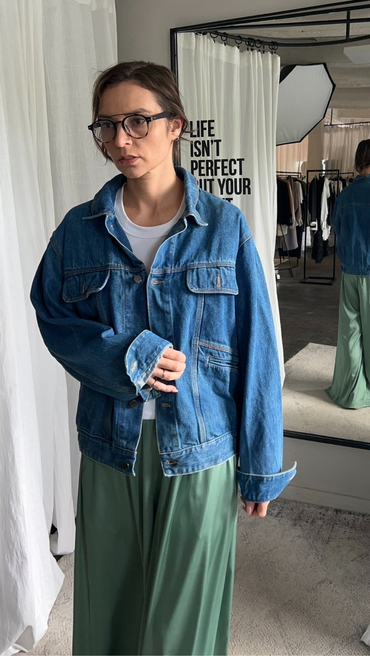 Vintage Jeans jacket "Taoira" - BeaA - Be At Home with Yourself - jacket