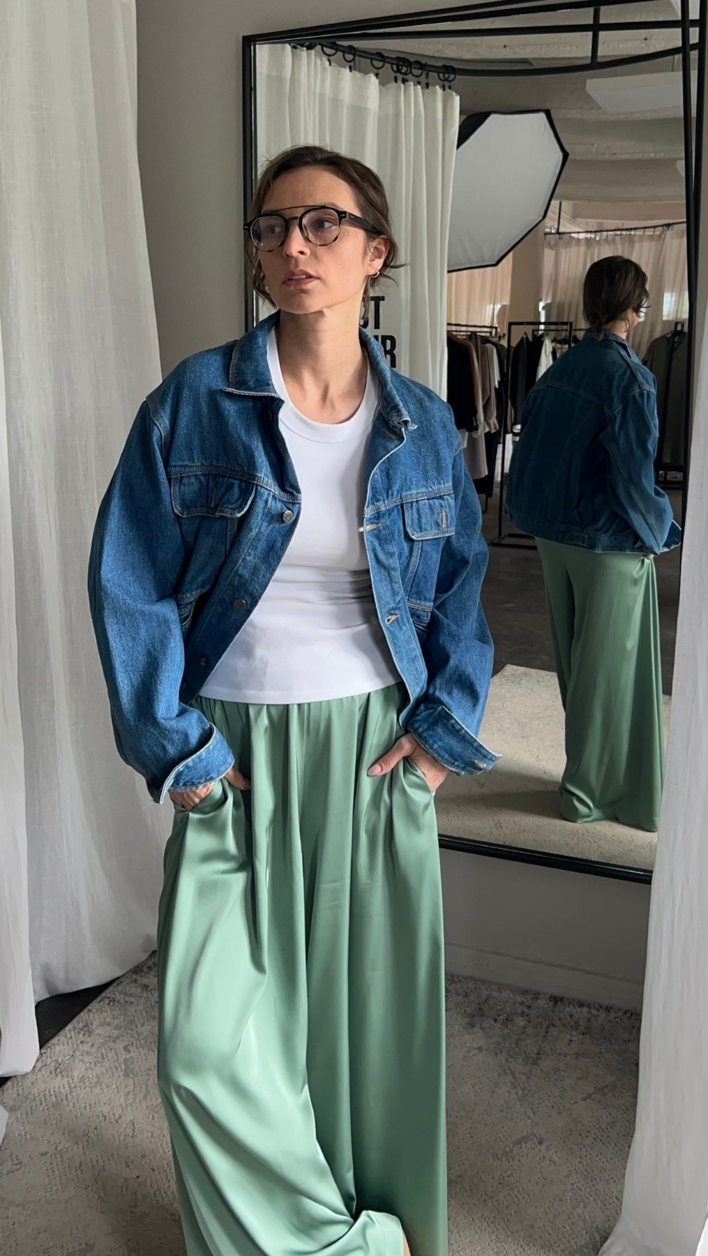 Vintage Jeans jacket "Taoira" - BeaA - Be At Home with Yourself - jacket