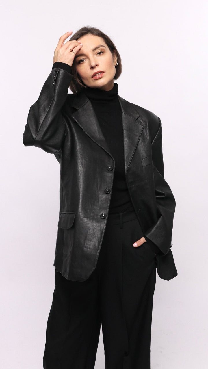 Vintage leather jacket - BeaA - Be At Home with Yourself - jacket