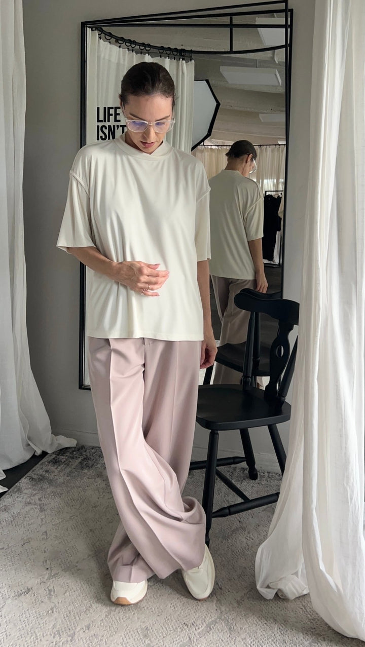 Viscose top Vanilla - BeaA - Be At Home with Yourself - Top